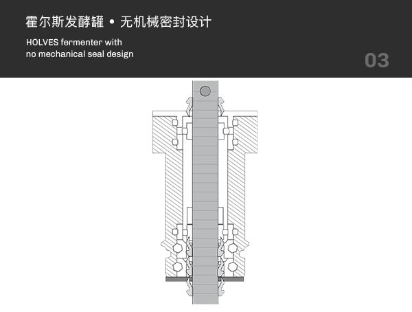 XPJ.COM 350VIP发酵罐无机械密封设计